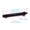 JDM Metal 172Mm Hydraulic Oil Cylinder for DIY 1/14 Rc Excavator Lesu Dump Truck Model view 2