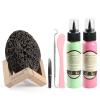 Fidget Picking Stone Kit for Anxiety Relief ADHD OCD Dermatillomania, Fidget Toys,Adult Fidget Toy for Anxiety Relief Therapy,Pick Peel Calming Stone,Fidget Toy Great Gift for Adults view 1