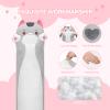 Mewaii Long Cat Plush Kids Body Pillow, 36 Inch Cute Gray Cat Stuffed Animals Soft Plushies, Kitten Kawaii Plush Throw Pillow Doll Toy Gift for Girlfriend view 2