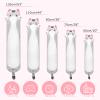 Mewaii Long Cat Plush Kids Body Pillow, 36 Inch Cute Gray Cat Stuffed Animals Soft Plushies, Kitten Kawaii Plush Throw Pillow Doll Toy Gift for Girlfriend view 3