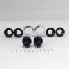 JDM 1Pair Metal Rear Double Wheel Hub for DIY 1/14 Rc Tractor Truck Car view 1