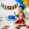 First Birthday High Chair Banner - Boy 1st Birthday Highchair Banner, Carnival Circus Banner for First Birthday, Boys Birthday Party Supplies, Fiesta Party Decorations view 3