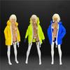 1/12 Scale Female Clothes,Zip Hooded Coat Shirt Costume Clothing for 6inch Female Action Figure Body (Blue) view 3