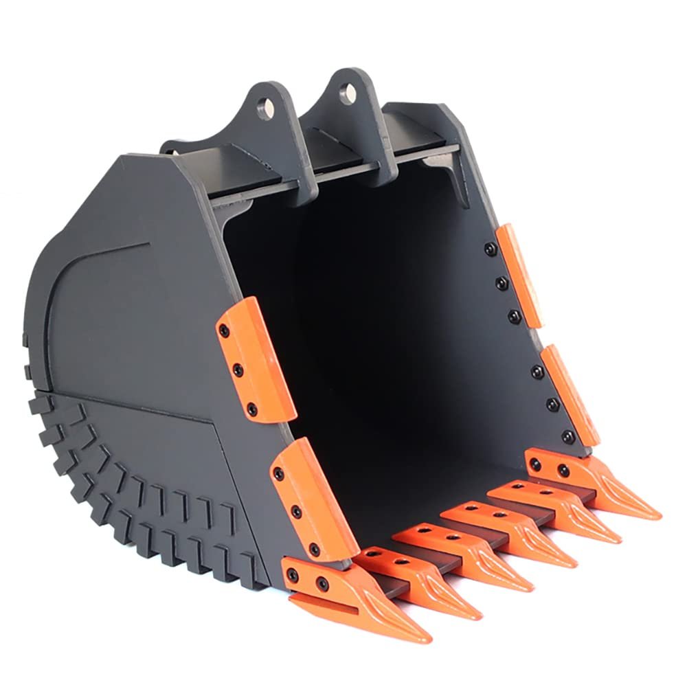 Metal Bucket for 1/14 Rc Hydraulic V2 Excavator Assembled Model DIY Jdm-106H