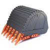Metal Bucket for 1/14 Rc Hydraulic V2 Excavator Assembled Model DIY Jdm-106H view 2
