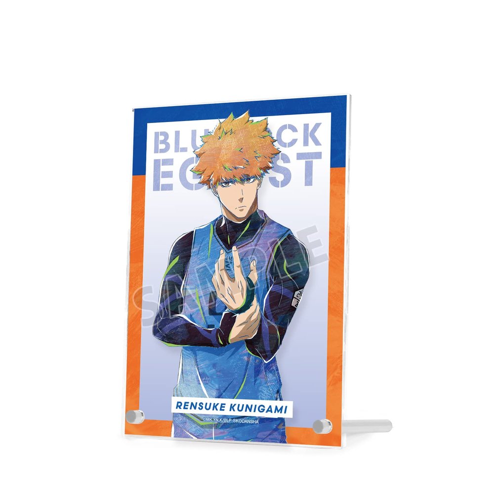 TV anime "Blue Rock" Kunigami Rensuke Ani Art Double Acrylic Panel