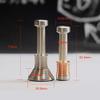 Finger Moondrop Decompression Toys Anti-Stress Metal Flipo Flip Fidget Magic Sensory Toys Mars Free Falling Gravity Experience Toy(Gold) view 2