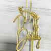 JIEEIN Happy Birthday Cake Topper for Birthday Party Decoration - Mirror Gold Acrylic view 4
