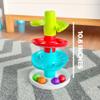 Lollipop Rainbow Ball Drop Tower: Baby Toys for Toddlers Includes 4 Balls - Stimulate Curiosity and Motor Skills with This Engaging Ball Drop Toys for Toddlers view 2