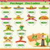 24 PCS Cinco De Mayo Party Supplies, 12 Styles Cinco de Mayo Hats, Colorful Pattern Mexican Cardboard Sombrero Hat for Women, Fiesta Cactus Maracas Accessories for Mexican Carnival Party Supplies view 3