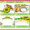 24 PCS Cinco De Mayo Party Supplies, 12 Styles Cinco de Mayo Hats, Colorful Pattern Mexican Cardboard Sombrero Hat for Women, Fiesta Cactus Maracas Accessories for Mexican Carnival Party Supplies view 4