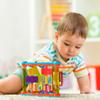 Lollipop Interactive Toddler Activity Triangle - Montessori Toys for Toddlers - Activity Cube for Play and Learning Educational Busy Cube with Shapes, Colors, and Spinners view 3