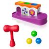 Lollipop Baby Hammer Toy Toddler Activity: Montessori Toys Spark Your Child's Curiosity with Our Ball and Hammer Toddler Toy. Encouraging Creativity and Coordination view 1