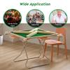MJTABLE Folding Mahjong Table,Card Tables Folding Square 34.64 * 34.64" for 4 People, Wear-Resistant Desktop for Mahjong, Poker Blackjack,D view 4