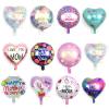 24pcs Happy Mother's Day Foil Balloons, Heart Balloons,18inch Best Mother's day Day Balloons for Happy Mothers Day Birthday Party Decorations Supplies (white-12) view 1