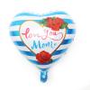 24pcs Happy Mother's Day Foil Balloons, Heart Balloons,18inch Best Mother's day Day Balloons for Happy Mothers Day Birthday Party Decorations Supplies (white-12) view 4