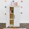 Childrens Factory Wooden Play Refrigerator for Kids and Toddlers  Pretend Fridge with Realistic Design  Preschool Furniture for Classroom or Playroom  19" W x 15" D x 36" H  Assembly Required view 1