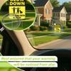 8x12 Inch Pack of 3 Slow Down Sign - Kids & Pets at Play Sign for Street Neighborhoods - Double-Sided Kids At Play Plastic Signs For Street with Metal H Stake - Children At Play Safety Signs view 4