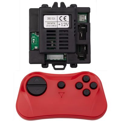 DR01 V2.6 390MYK 12V Children Electric Ride On Car Replacement Parts 2.4G Bluetooth Remote Control and Receiver Kit Controller Control Box Accessories