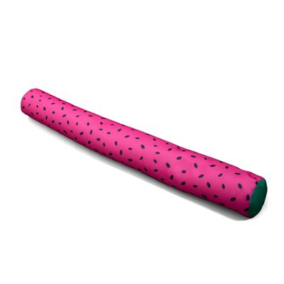 Big Joe Noodle No Inflation Needed Pool Float, Summer Melon Double Sided Mesh, Quick Draining Fabric, Jumbo 4 feet