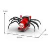 Charles Chooo Chooo Building Toy Set,259Pieces Horror Game Spider-Train Monster Building Blocks, Charles Train with Spider Figure Model Building Kit for Gaming Fans (Spider Train Monster) view 2