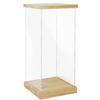 BenchPro Clear Acrylic Display Case for Trophy, Collectibles, Assemble Cube Display Box Stand Dust Proof Protection Showcase for Action Figures Toys. (1.75" & 1" Thick Wood, 27" H x 12" L x 12" D) view 1