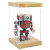 BenchPro Clear Acrylic Display Case for Trophy, Collectibles, Assemble Cube Display Box Stand Dust Proof Protection Showcase for Action Figures Toys. (1.75" Thick Wood, 20" H x 12" L x 12" D) view 2