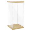 BenchPro Clear Acrylic Display Case for Trophy, Collectibles, Assemble Cube Display Box Stand Dust Proof Protection Showcase for Action Figures Toys. (1" Thick Wood, 27" H x 12" L x 12" D) view 1