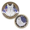 Armor Coin & Emblem - K9 Canine Law Enforcement Challenge Coin - Honor & Tribute Challenge Coin for K9 Officers - Collectible Keepsake for Law Enforcement & Canine Enthusiasts view 1