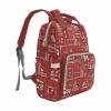 M YESCUSTOM Custom Name Diaper Bag Backpack Personalized Waterproof Large Capacity Travel Daypack Nursing with Multi Letter Text view 4