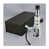 Microscope Accessories Kit 20X/40X/100X Pocket Mini Handheld Jewelry LED Illuminant Microscope Handle Magnifier Monocular Jewelery Loupe with Measuring Reticle Microscope Slides (Size : 100X) view 1