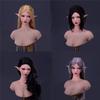 1/6 Scale Female Head Sculpt,Beauty Fairy Elf Girl Head Carved for 12inch Female PH TBL JO Action Figure Body Collectible (D) view 4