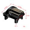 COOWOO Brass Front Rear Axle Diff Covers Black Coating Diff Cover for TRX4M 1/18 Crawler Car Upgrade Parts,2PCS Black view 3