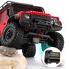 COOWOO Brass Front Rear Axle Diff Covers Black Coating Diff Cover for TRX4M 1/18 Crawler Car Upgrade Parts,2PCS Black view 4