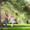 Classic Wooden Tree Swing Seat,Outdoor Tree Swing for Adults and Kids,Wooden Swing Seat with Strong Rope,Indoor/Outdoor Swing Seat for Garden, Patio, or Front Porch view 4