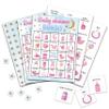 Moon and Stars Baby Bingo Cards - Gender Neutral Game for 24 Players, Family and Friends Activities, Twinkle Little Star Party Supplies Decorations view 1
