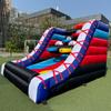 Vinfgoes Inflatable Basketball Hoop Shot Inflatable Party Basketball Game | 10' L x 13' W x 10' H | with 5 Hoops, 4 Balls, Air Blower, Stakes for Birthday Parties, Lawn Games, School Events view 3