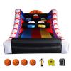 Vinfgoes Inflatable Basketball Hoop Shot Inflatable Party Basketball Game | 10' L x 13' W x 10' H | with 5 Hoops, 4 Balls, Air Blower, Stakes for Birthday Parties, Lawn Games, School Events view 4