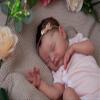 RXDOLL Lifelike Reborn Baby Dolls Sleeping Girl 20 Inch Baby Soft Body Realistic Newborn Doll Real Life Baby Dolls Boy with Feeding Kit & Gifts for Kids Age 3+ view 3