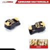 RCAWD 12g Brass Axle Housing Diff Cover Third Member Housing 2pcs for Axial SCX24 Wrangler Bronco Gladiator C10 Deadbolt Upgrade Parts (Black) view 4