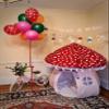 Asweets Mushroom Tent Kids Playhouse Tent  Boys and Girls Play Fort with Exquisite Design for Imaginative Indoor/Outdoor Play Tent view 3