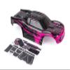 Custom Body Muddy Hot Pink Style Compatible for ARRMA VORTEKS 3S 4x4 4x2 BLX 1/10 Stadium Truck(V-P-01) view 1
