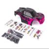 Custom Body Muddy Hot Pink Style Compatible for ARRMA VORTEKS 3S 4x4 4x2 BLX 1/10 Stadium Truck(V-P-01) view 2