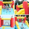 Doctor Dolphin Bounce House Inflatable Slide Bounce Castle with Blower Bouncy Play House for Kids 2-12, Indoor or Outdoor for Wet & Dry view 4