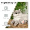 Chongker Weighted Stuffed Animals, Handmade Realistic Cat Plush Toy 3.3LBS, Lifelike Real Cat Size Companion Plush Doll view 2