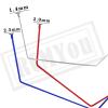 RCMYou Aluminum Front/Rear Sway Bar Upgrade Parts for 1/10 Slash 2WD,Alloy Front/Rear Sway Bar Hop Ups for 1/10 Slash 2WD view 3