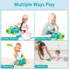 Ussybaby Baby Crawling Toys 6 to 12 Months, Infant Turtle Musical Toys with Phone Hand DrumBaby 7 8 9 10 11 Months 1-2 Year Old Boy Girl Gift Green view 4