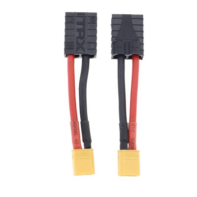 Create idea 2Pcs XT30 Male to Female Connector Adaptor 14AWG with 8cm Cable for RC LiPo Battery Connector
