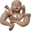 DangTpor 18inch Sam Doll Reborn Solid Platinum Liquid Silicone Kits DIY Blank Painted and Unpainted Unfinished Parts Soft Silicone Baby Reborn Doll Kits (Levi Unpainted Kits) view 1