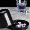 Family Fun Dice Cup Set Black Bar Thickened Material Anti-Cheating 5 Dice Pieces view 2